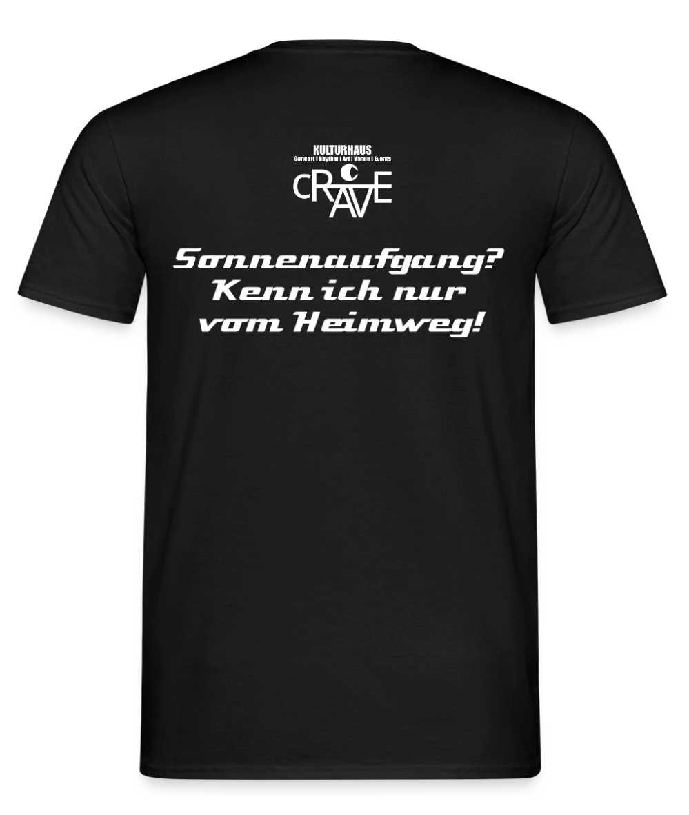 cRAVE Kulturhaus T-Shirt - Sonnenaufgang - Vorbestellung